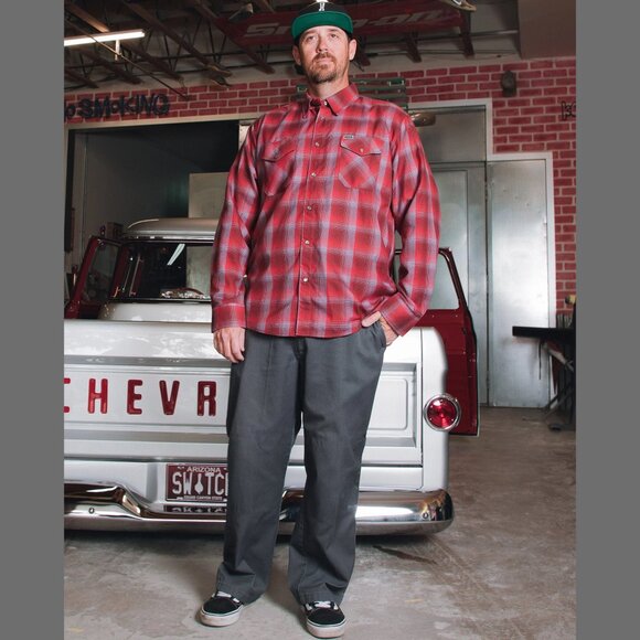 DIXXON FLANNEL x SWITCH SUSPENSION - GAME OVER Flannel Shirt - Men's 2XL - Picture 13 of 13